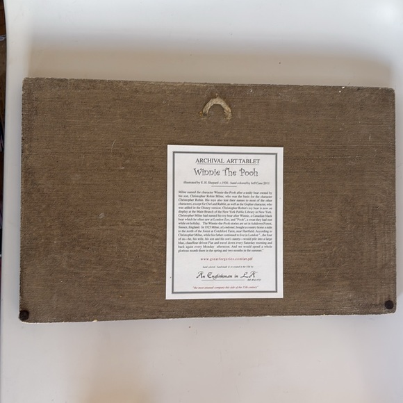 Winnie the Pooh and Piglet wall art by “An Englishman in LA” - Picture 6 of 7